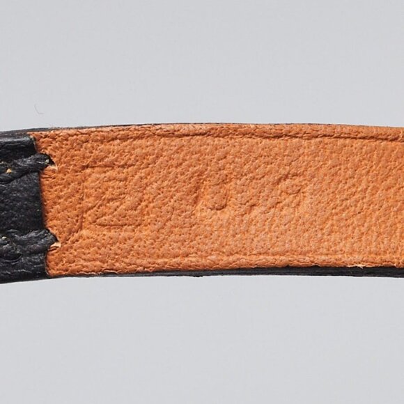 Hermes Black Leather Hapi Triple Tour Wrap Bracelet - Picture 7 of 7